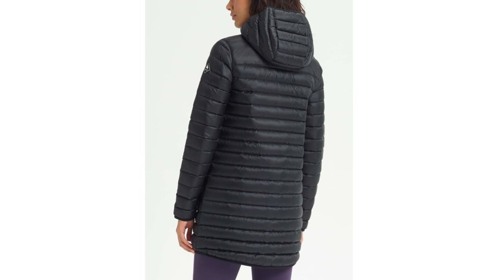 Burton Evergreen Long Down Jacket - Womens, True Black, Small, 20516101001-S