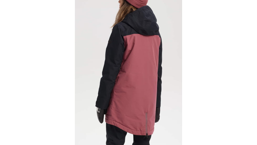 Burton Eyris Jacket - Womens, True Black / Rose Brown, Small, 20551101001-S