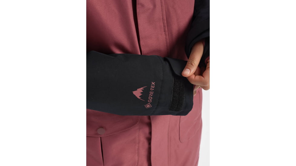 Burton Eyris Jacket - Womens, True Black / Rose Brown, Small, 20551101001-S