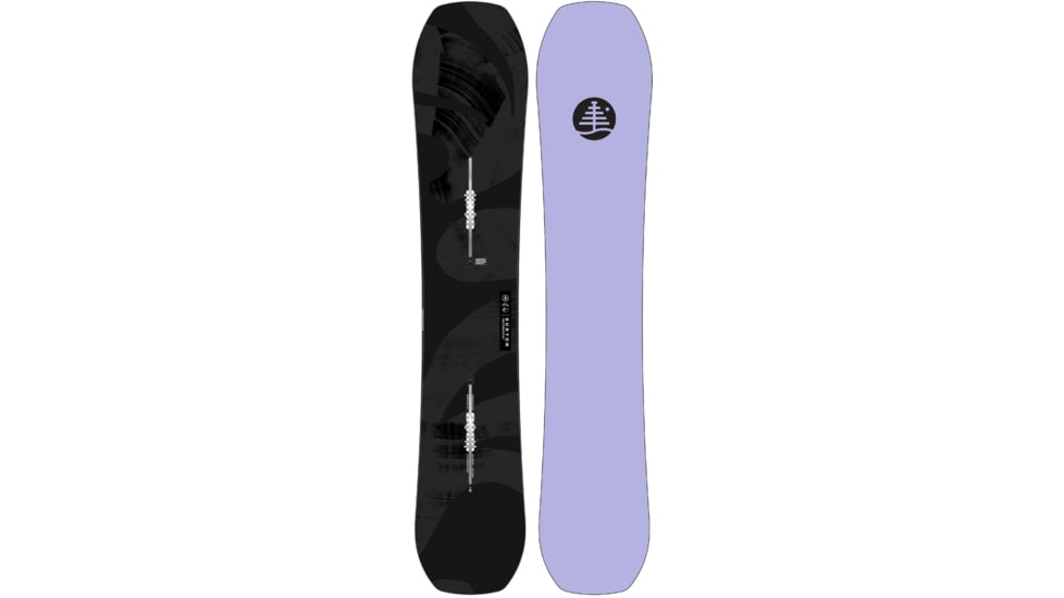 Burton Family Tree Hometown Hero Snowboard, Clear, 156, 22245100000-156