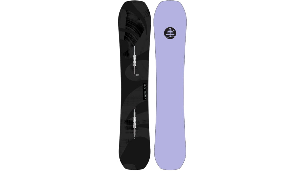 Burton Family Tree Hometown Hero Snowboard, Clear, 160, 22245100000-160