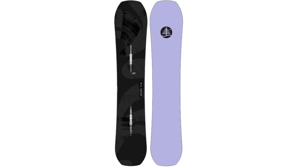 Burton Family Tree Hometown Hero Snowboard, Clear, 160W, 22245100000-160W