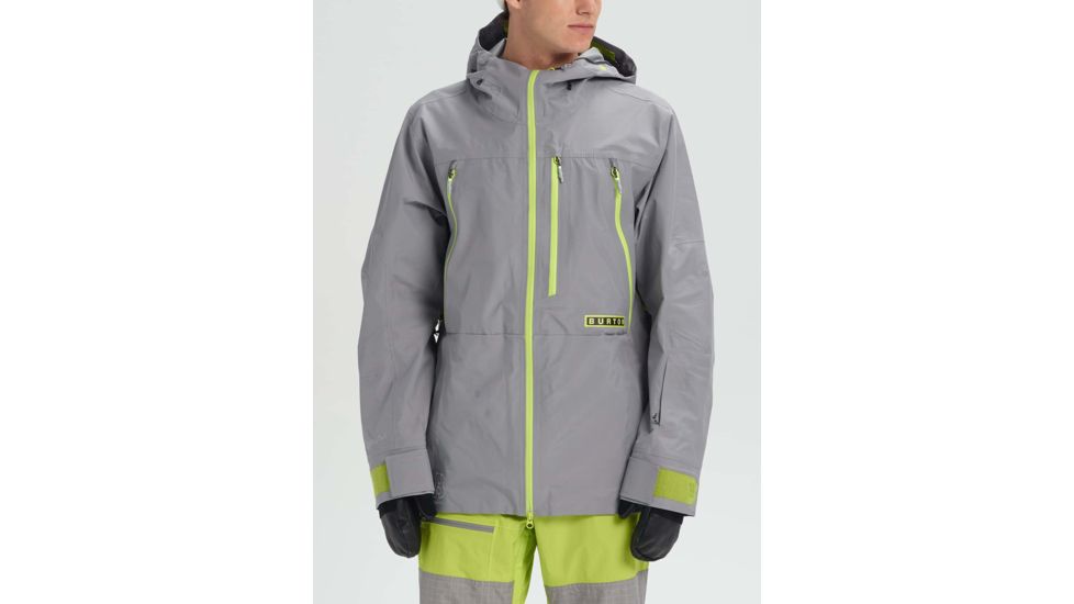 Burton Frostner Jacket, 3L - Mens, Sterling, Medium, 21468100020-M