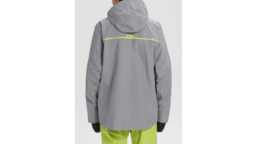 Burton Frostner Jacket, 3L - Mens, Sterling, Medium, 21468100020-M
