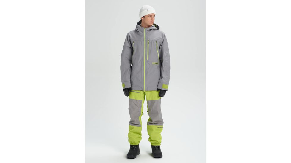 Burton Frostner Jacket, 3L - Mens, Sterling, Medium, 21468100020-M