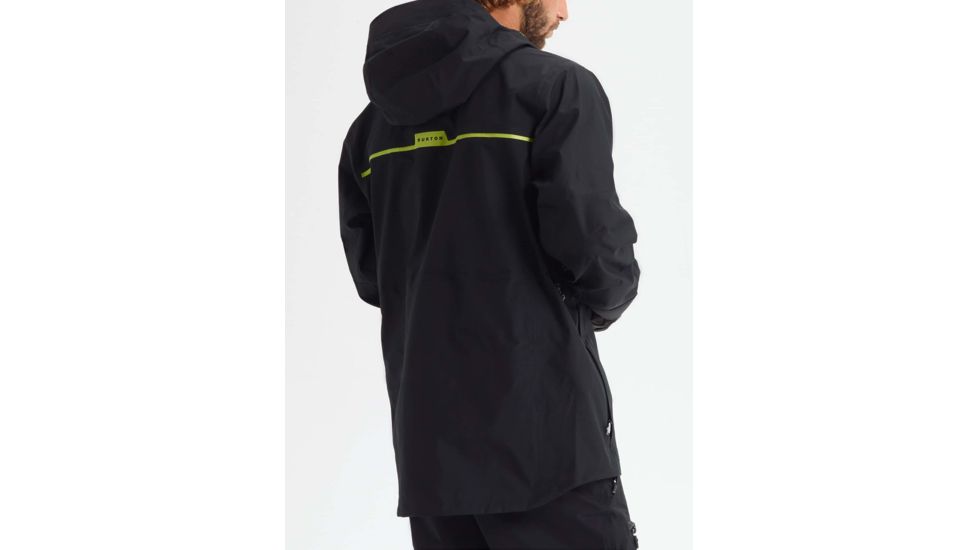 Burton Frostner Jacket, 3L - Mens, True Black, Medium, 21468100001-M