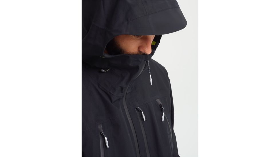 Burton Frostner Jacket, 3L - Mens, True Black, Medium, 21468100001-M