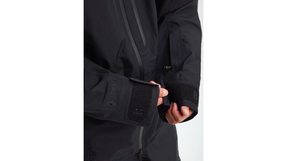Burton Frostner Jacket, 3L - Mens, True Black, Medium, 21468100001-M