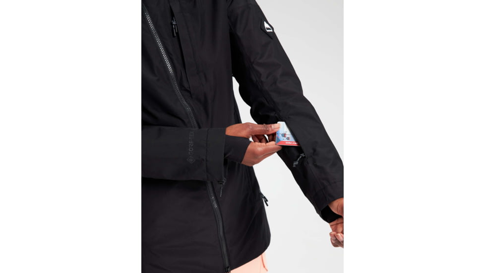 Burton GORE-TEX Balsam Jacket - Womens, True Black, Large, 22073100001-L