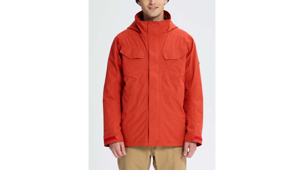 Burton Gore-Tex Edgecomb Insulator Jacket - Mens, Hot Sauce, Small, 20527100600S