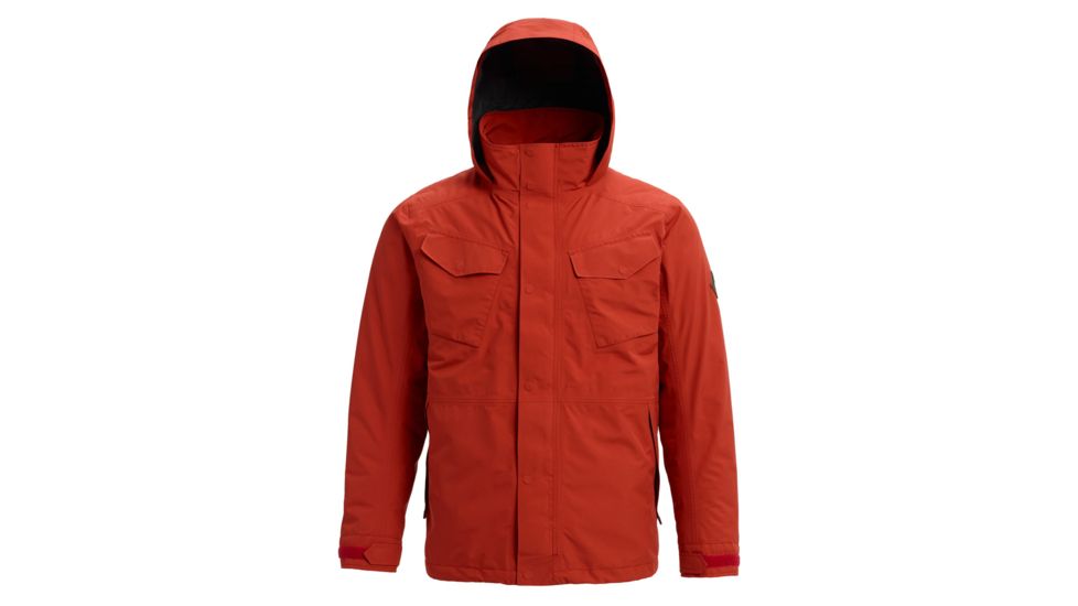 Burton Gore-Tex Edgecomb Insulator Jacket - Mens, Hot Sauce, Small, 20527100600S