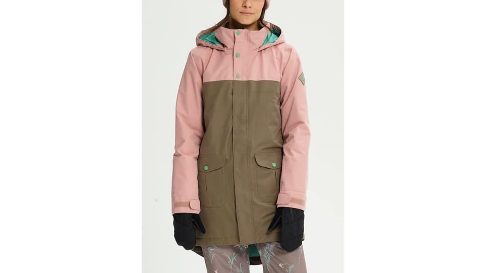 Burton Gore-Tex Eyris Jacket - Womens, Fawn/Falcon, Extra Small, 20551100200XS