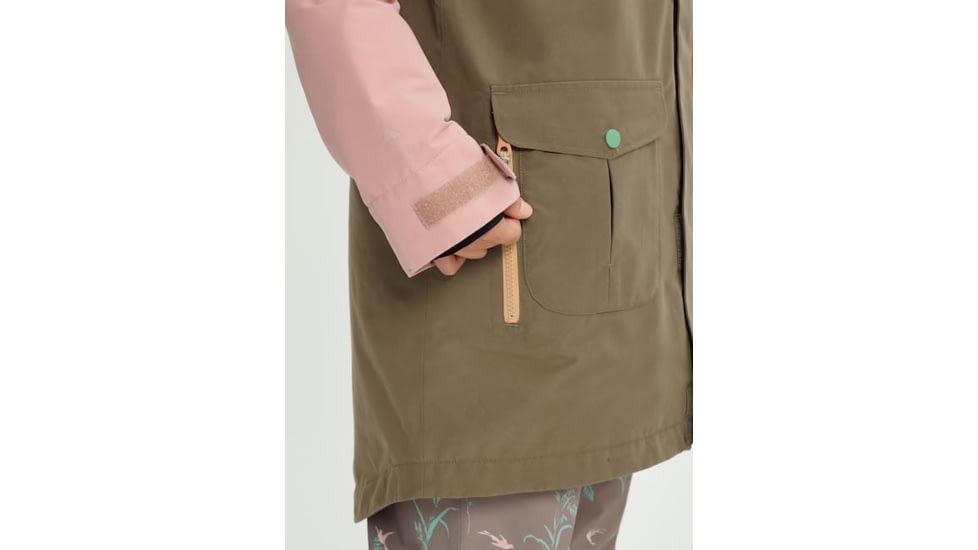 Burton Gore-Tex Eyris Jacket - Womens, Fawn/Falcon, Extra Small, 20551100200XS