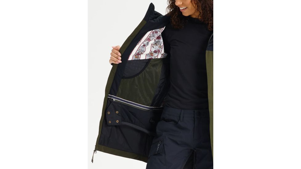 Burton Gore-Tex Eyris Jacket - Womens, Trublk/Frstnt, Extra Small, 20551100002XS