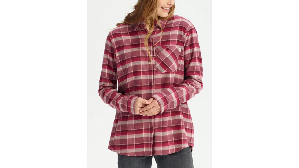 Burton Grace Ls Woven - Womens, Rose Brown Sunset Pd, Medium, 14057107201M