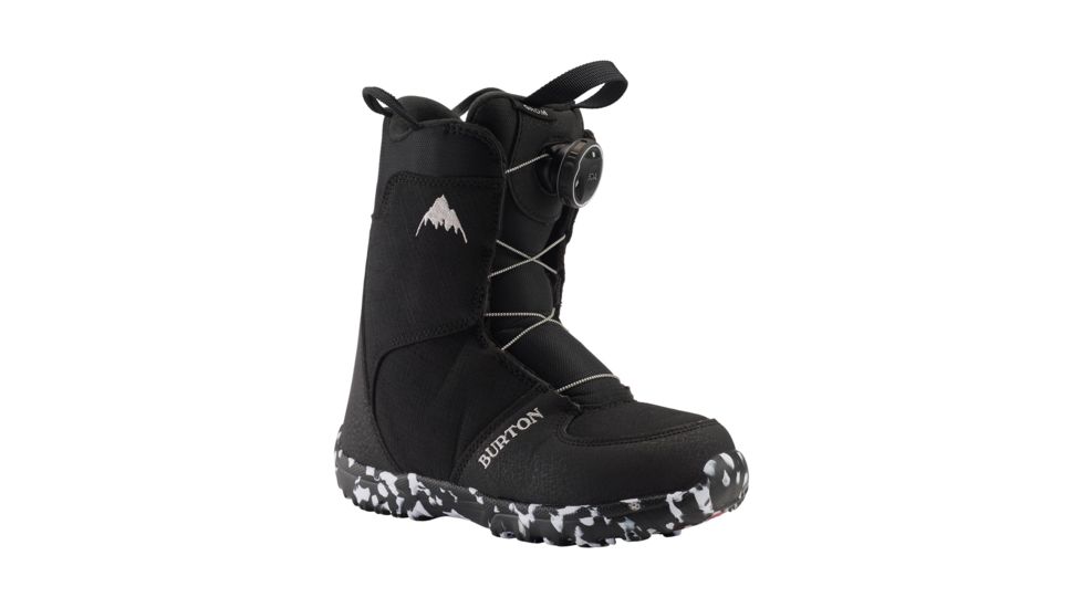 Burton Grom BOA Snowboard Boots - Kids, Black, 11C, 15089102001-11C