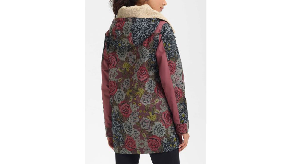Burton Hazelton Jacket - Womens, Cheetah Floral / Rose Brown, Medium, 14109105650-M