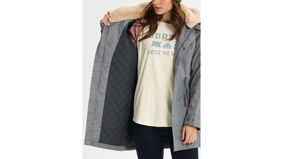 Burton Hazelton Jacket - Womens, Shade Heather, Medium, 14109103020M