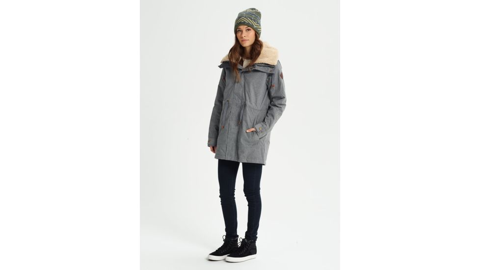 Burton Hazelton Jacket - Womens, Shade Heather, Medium, 14109103020M