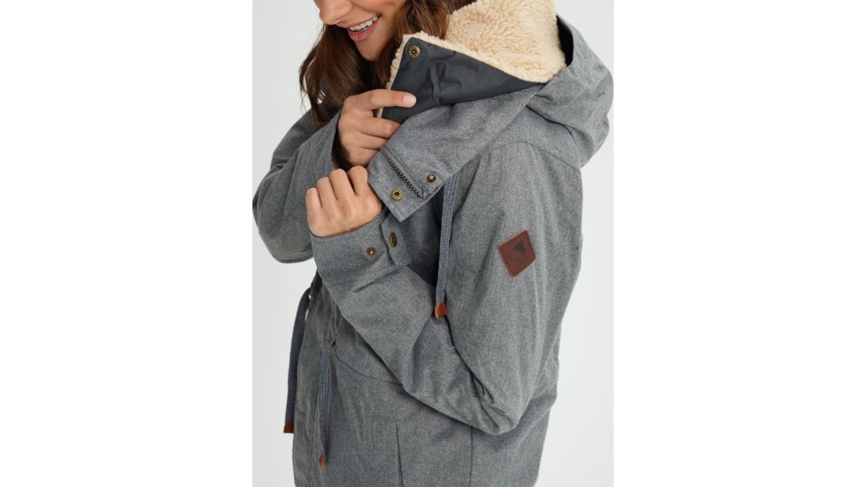 Burton Hazelton Jacket - Womens, Shade Heather, Medium, 14109103020M