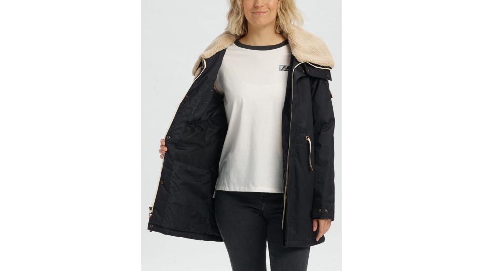 Burton Hazelton Jacket - Womens, True Black, Small, 14109105001-S