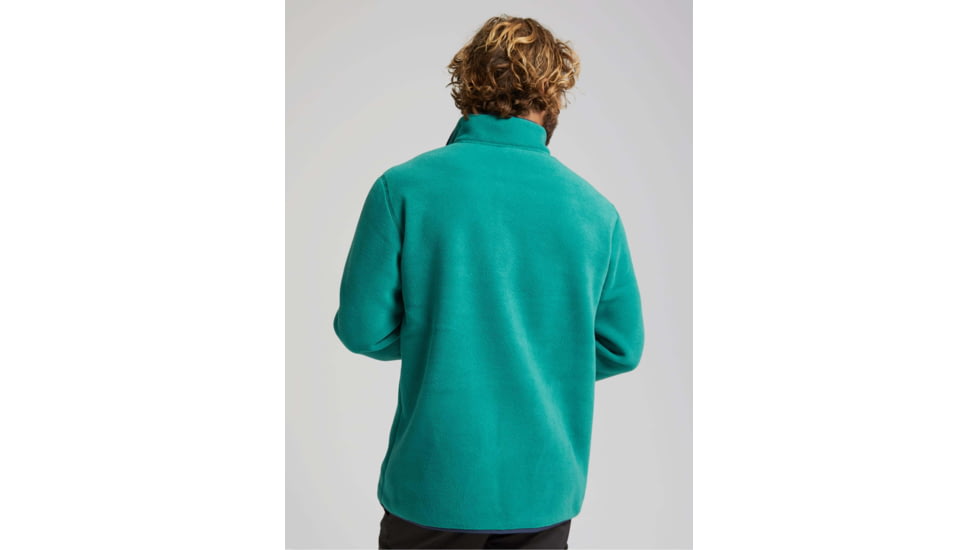 Burton Hearth Fleece Pullover - Mens, Antique Green, Small, 17350108301-S