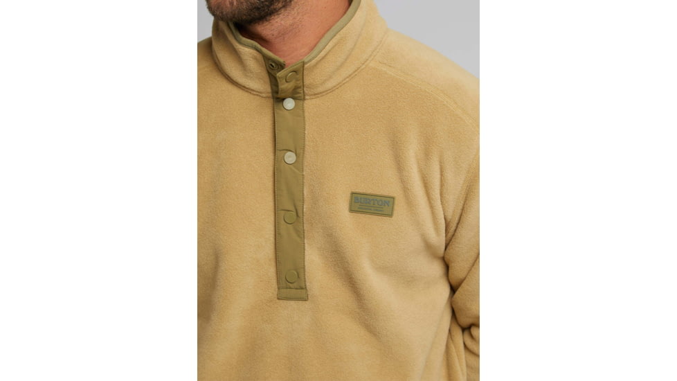 Burton Hearth Fleece Pullover - Mens, Kelp, Small, 17350108251-S