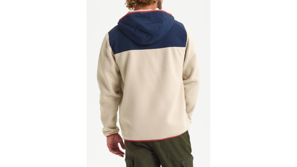 Burton Hearth Hooded Full-Zip Jacket - Mens, Plaza Taupe / Dress Blue, Small, 21357100250-S