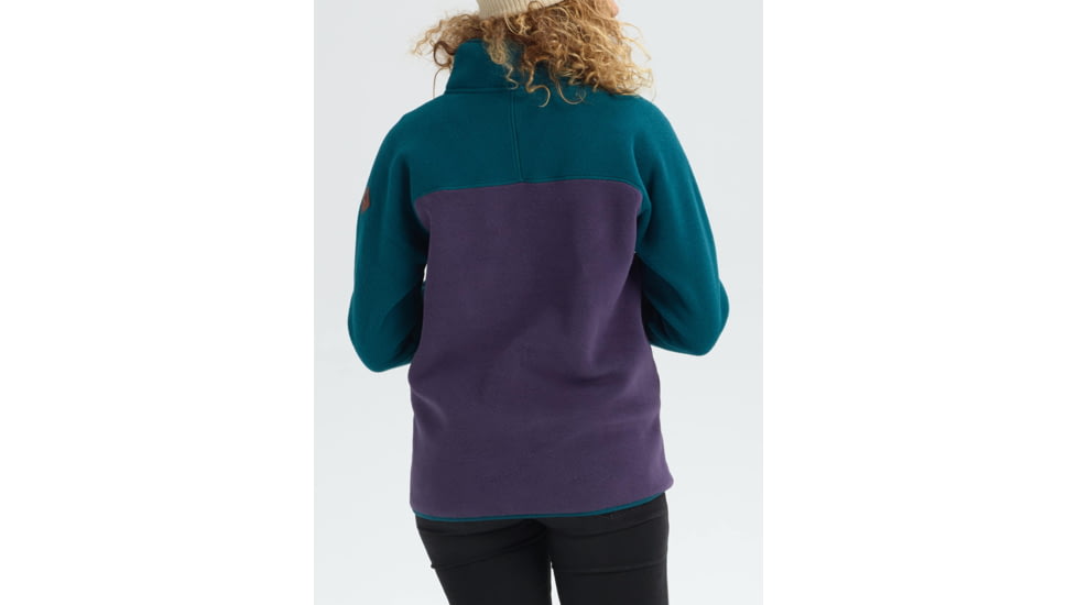 Burton Hearth Pullover - Womens, Deep Teal / Purple Velvet, Medium, 17338106400-M