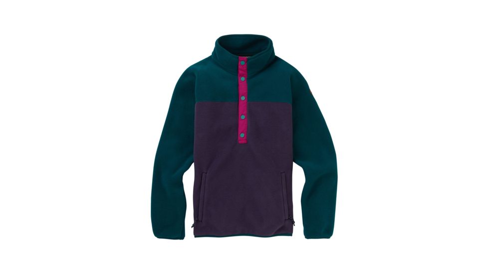 Burton Hearth Pullover - Womens, Deep Teal / Purple Velvet, Medium, 17338106400-M