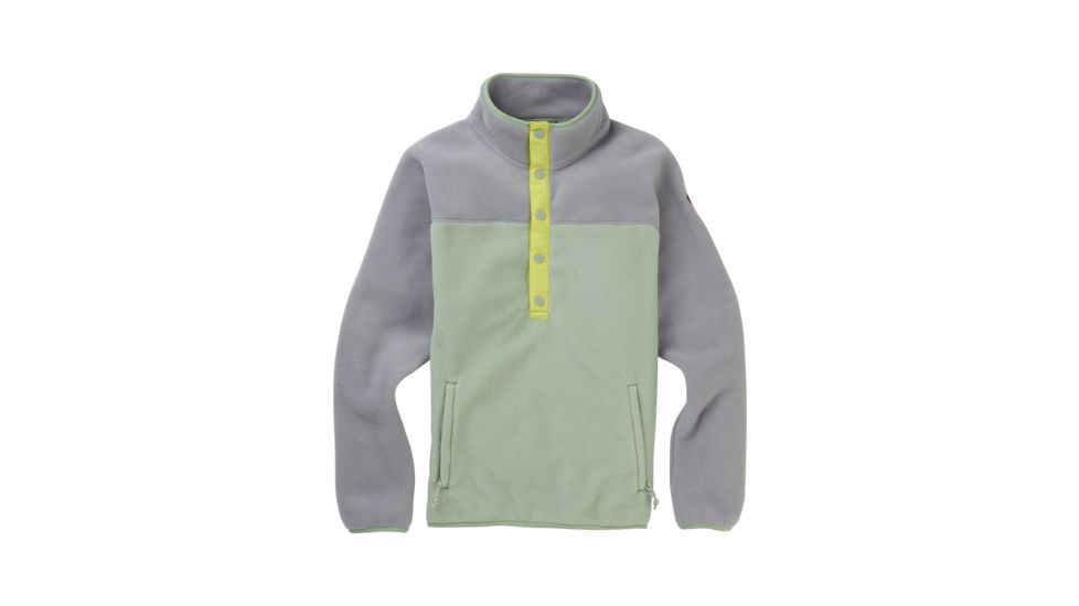Burton Hearth Pullover - Womens, Lilac Gray / Aqua Gray, Extra Small, 17338106500-XS