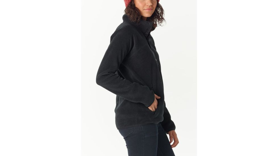 Burton Hearth Pullover - Womens, True Black, Extra Small, 17338102001-XS