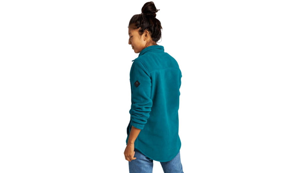 Burton Hearth Snap-Up Fleece - Womens, Shaded Spruce, Small, 22025101300-S