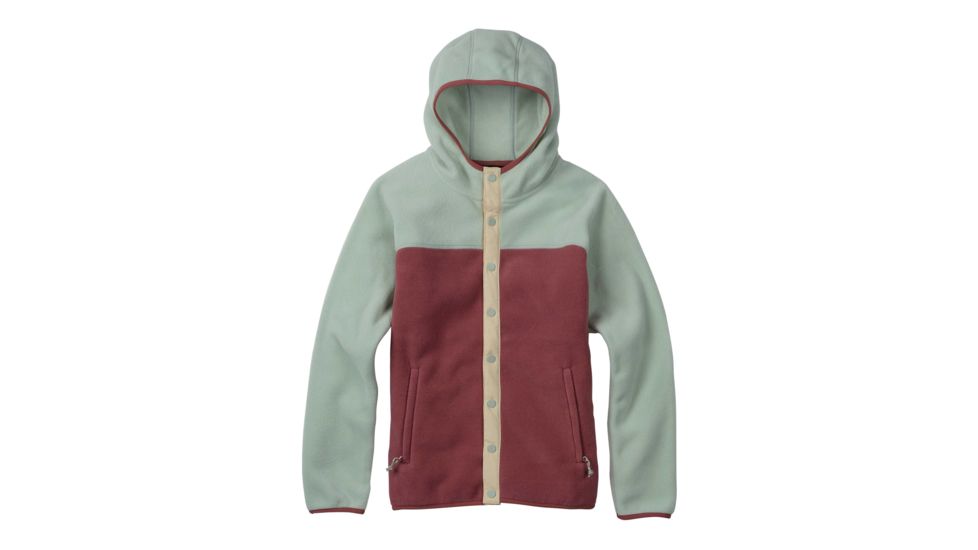 Burton Hearth Snap - Womens, Aqua Gray / Rose Brown, Medium, 19603103021-M