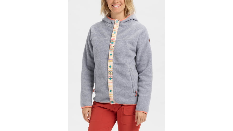 Burton Hearth Snap - Womens, Gray Heather, Extra Small, 19603103020-XS