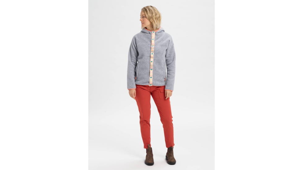 Burton Hearth Snap - Womens, Gray Heather, Extra Small, 19603103020-XS