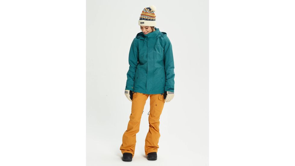 Burton Jet Set Jacket - Womens, Balsam Heather, Small, 10081105301S