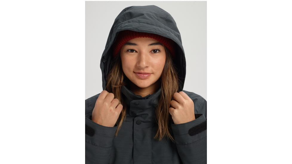 Burton Jet Set Jacket - Womens, True Black Heather, Small, 10081106001-S
