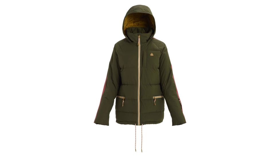 Burton Keelan Jacket - Womens, Forest Night / Rose Brown, Medium, 21435100300-M