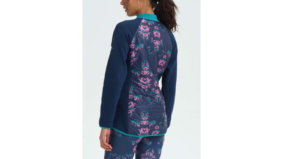 Burton Khalsa Hybrid Anorak Jacket - Womens, Dress Blue Stylus / Dress Blue, Extra Small, 21355100400-XS