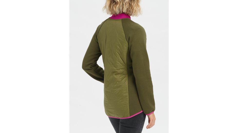 Burton Khalsa Hybrid Anorak Jacket - Womens, Martini Olive / Keef, Small, 21355100300-S