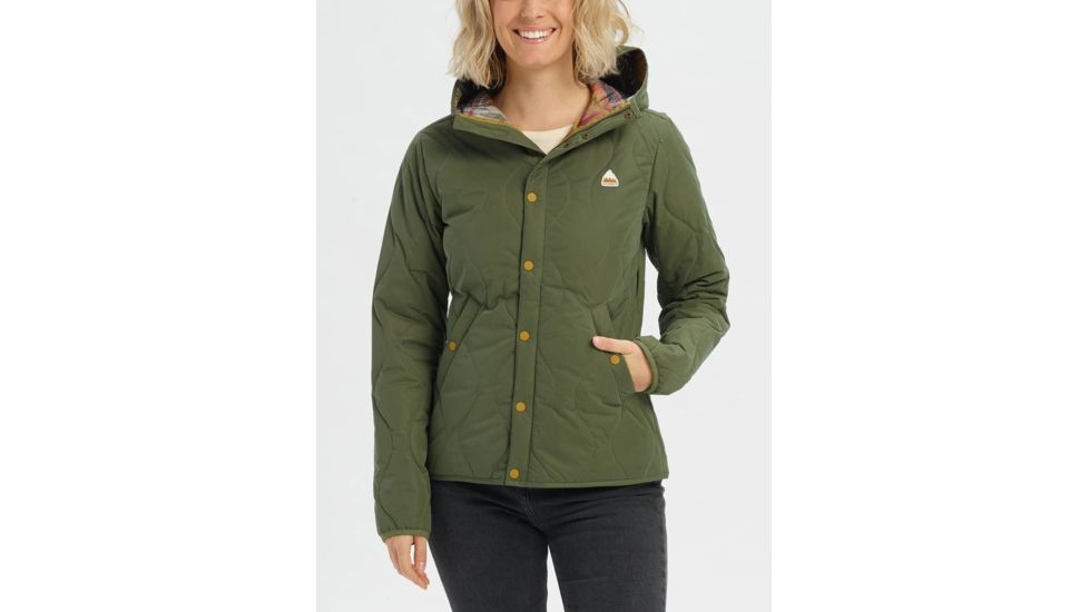 Burton Kiley Hooded Insulator Jacket - Womens, Keef, Medium, 21465100300-M