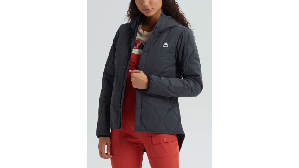 Burton Kiley Hooded Insulator Jacket - Womens, Phantom, Medium, 21465100020-M