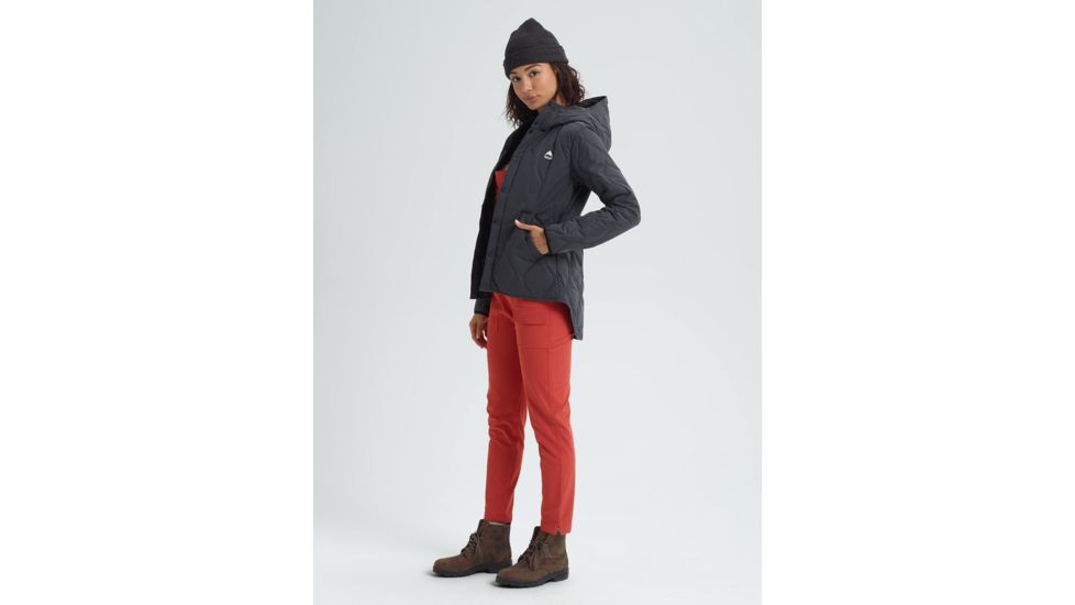 Burton Kiley Hooded Insulator Jacket - Womens, Phantom, Medium, 21465100020-M