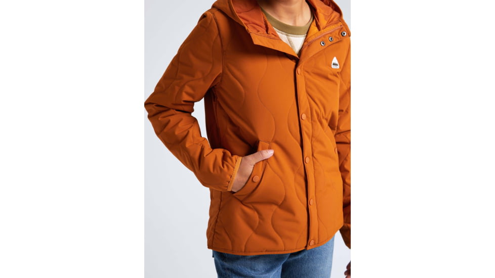 Burton Kiley Hooded Jacket - Womens, True Penny, Extra Small, 21465101200-XS