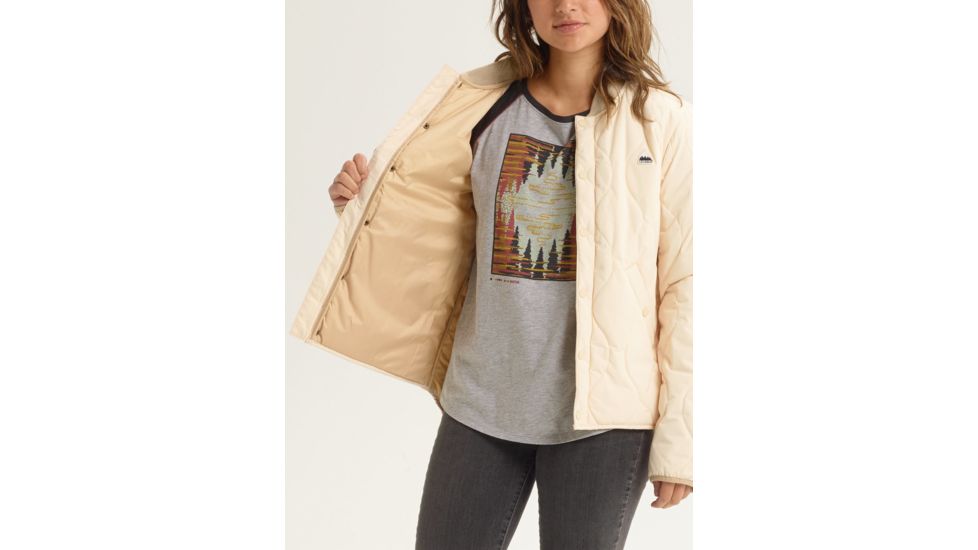 Burton Kiley Insulator Jacket - Womens, Creme Brulee, Small, 19013102250-S