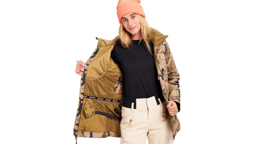 Burton Lelah Jacket - Womens, Martini Olive Terra Camo, Medium, 20541103962-M