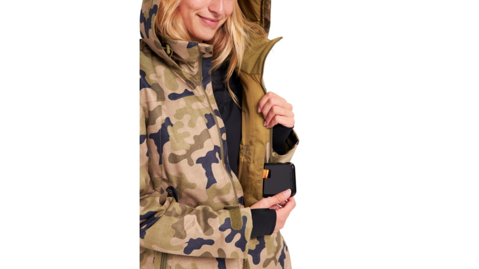 Burton Lelah Jacket - Womens, Martini Olive Terra Camo, Medium, 20541103962-M