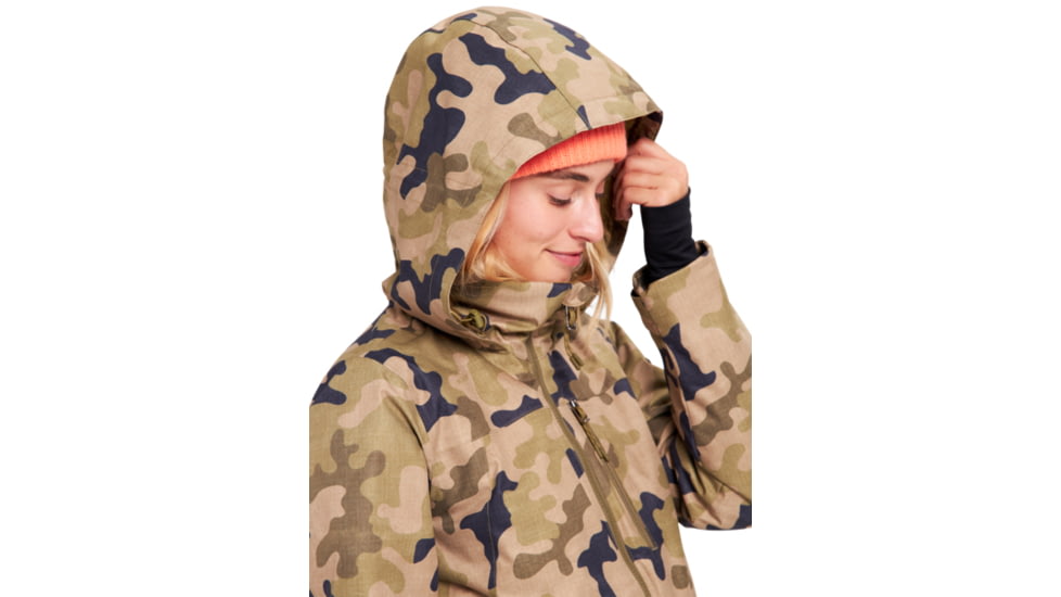 Burton Lelah Jacket - Womens, Martini Olive Terra Camo, Medium, 20541103962-M