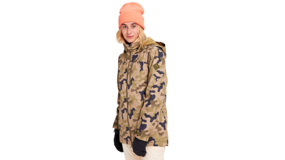 Burton Lelah Jacket - Womens, Martini Olive Terra Camo, Medium, 20541103962-M